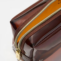 Cee Clear Mini Cosmetic Case - Amber
