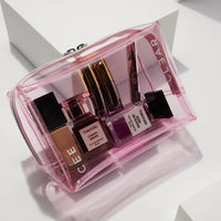 Cee Clear Small Cosmetic Case - Blush