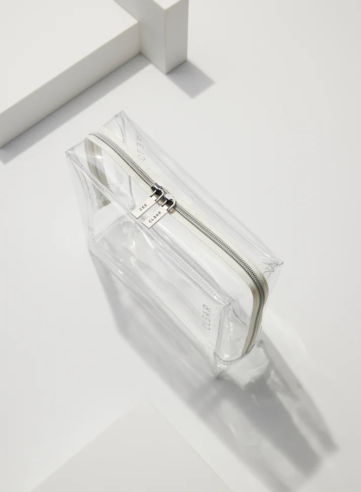 Cee Clear Large Cosmetic Case - Clear