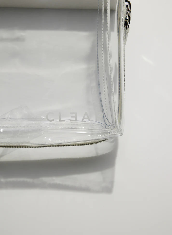 Cee Clear Large Cosmetic Case - Clear