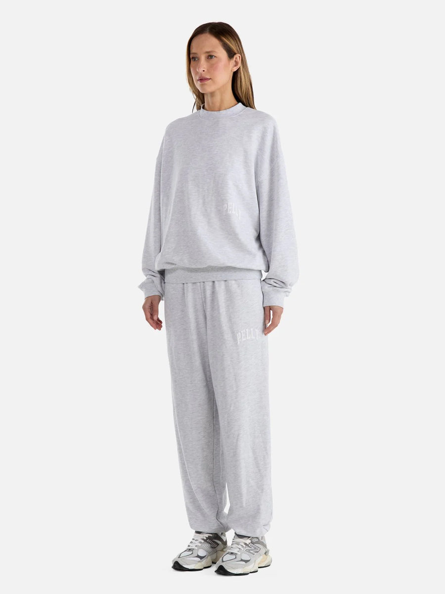 Ena Pelly EP Sport Sweat - White Marle