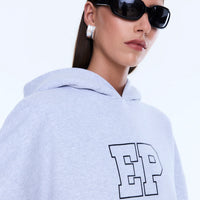 Ena Pelly Cassie Oversized Hoodie - Grey Marle