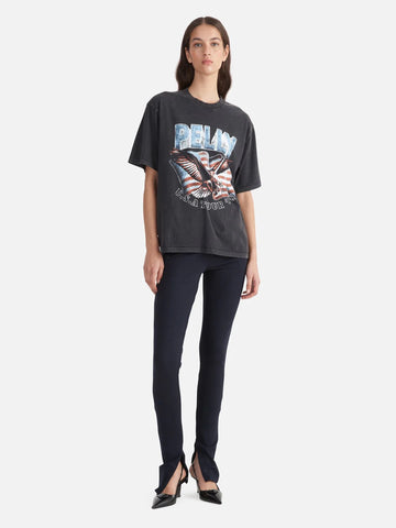 Ena Pelly Pelly Tour Relaxed Tee - Vintage Black