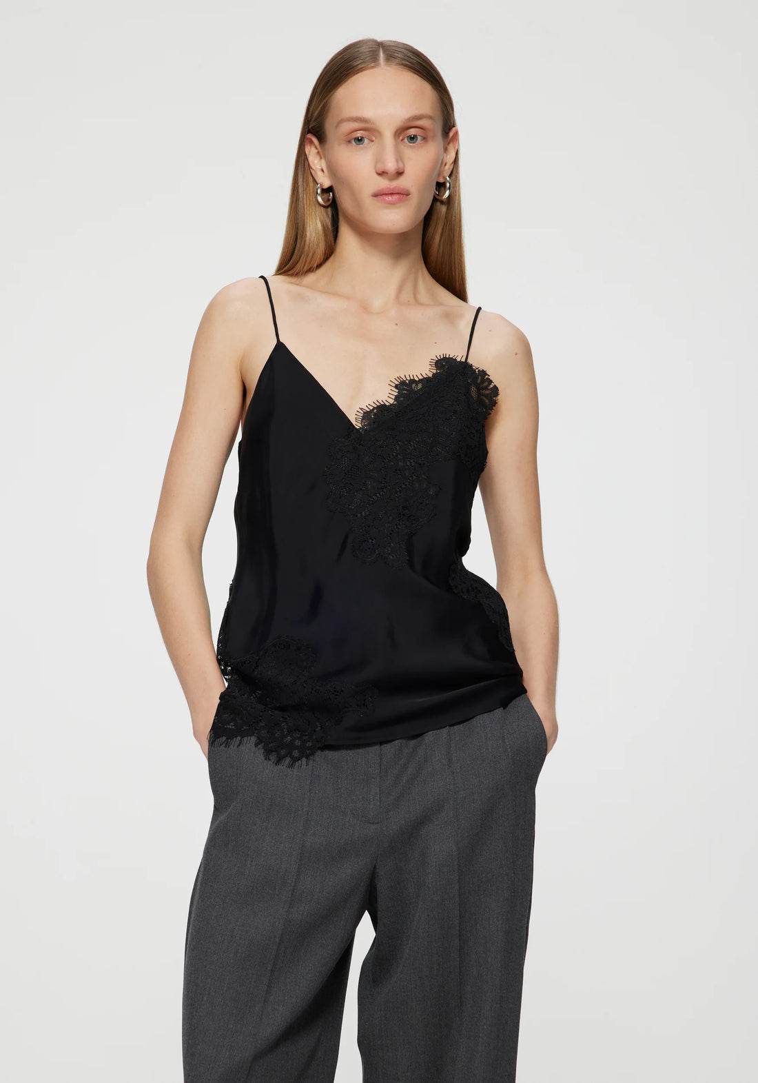 Rohe Lace Camisole top - Noir