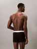 Calvin Klein Icon Cotton Stretch 3 Pack Relaxed Trunks - Black