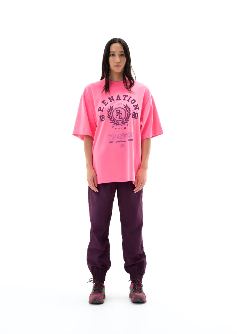 P.E Nation Overland Tee - Bright Pink