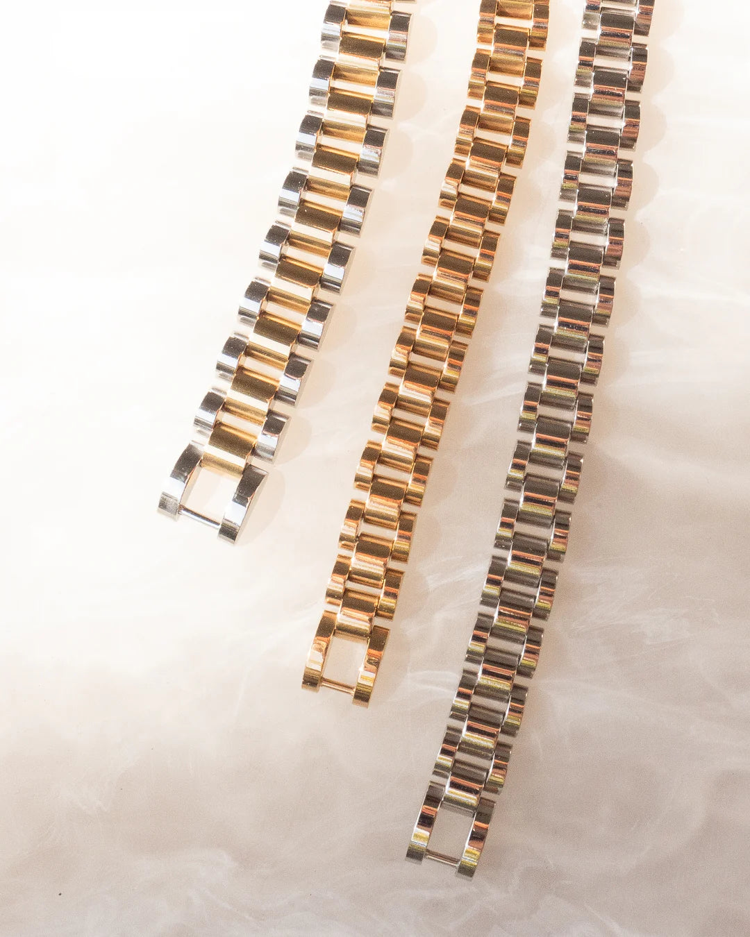 Luv AJ Timepiece Bracelet - Gold