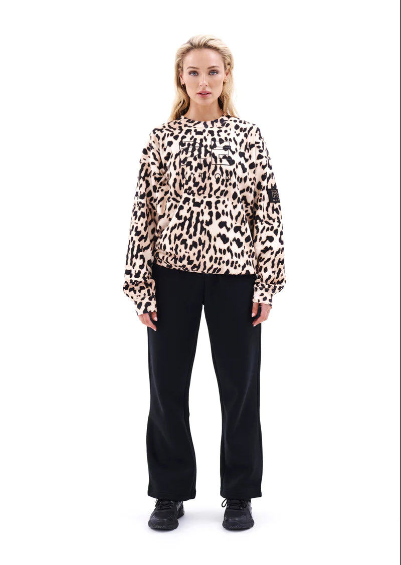 P.E Nation Pursuit Sweat - Leopard Print