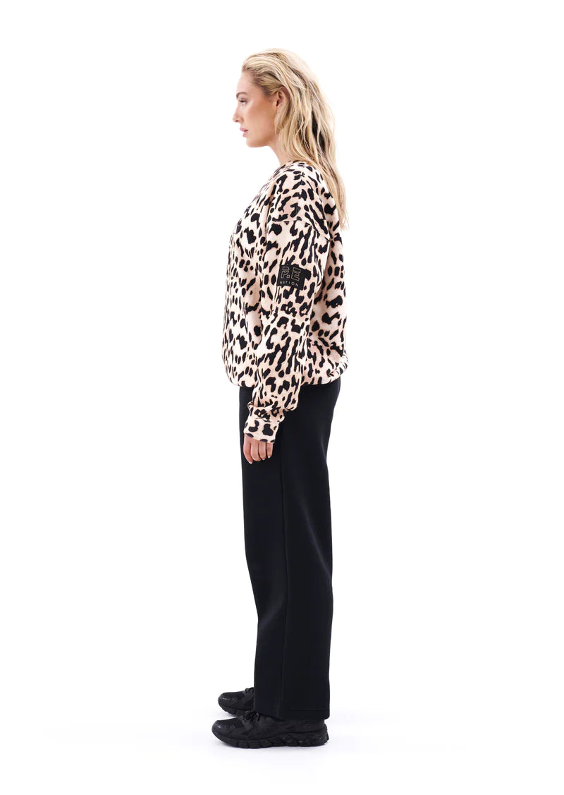 P.E Nation Pursuit Sweat - Leopard Print