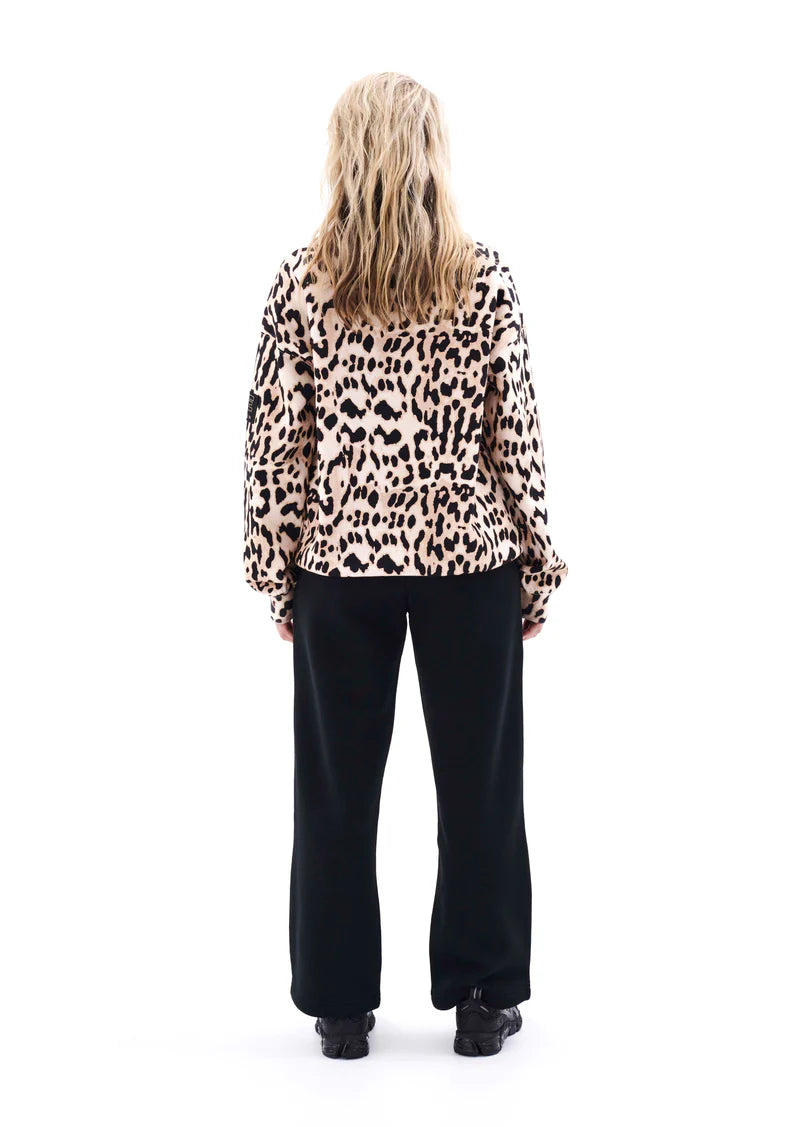 P.E Nation Pursuit Sweat - Leopard Print