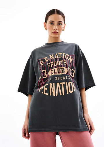 P.E Nation Pioneer Tee - Dark Shadow