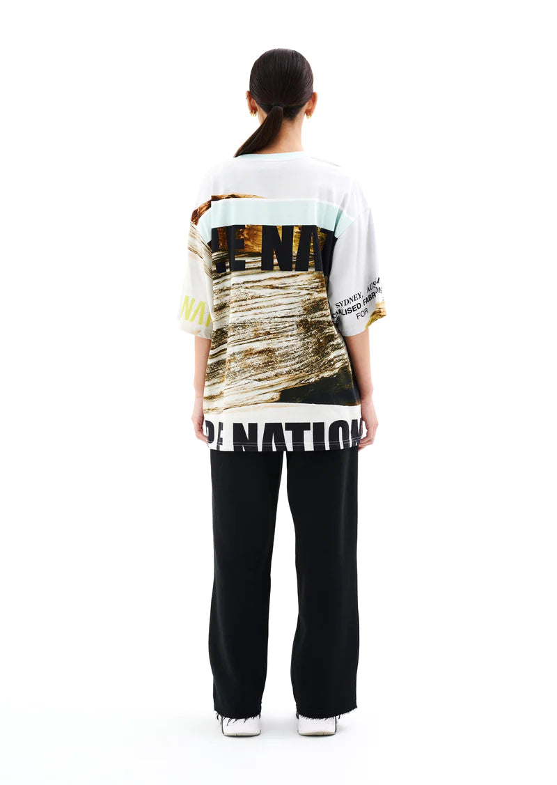 P.E Nation Bermuda Tee - Scene Print