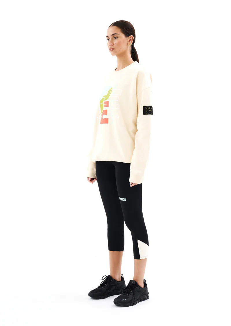 P.E Nation Heritage Sweat - Pearled Ivory