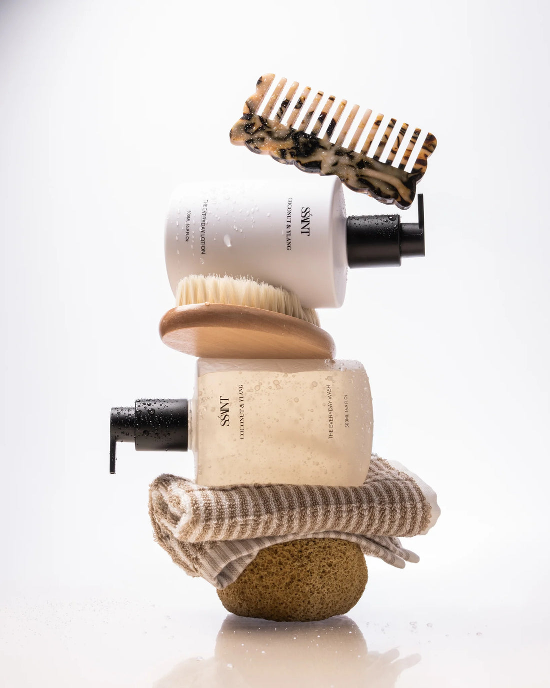 SŚAINT Coconut and Ylang The Everyday Essentials Bundle  - 500ml
