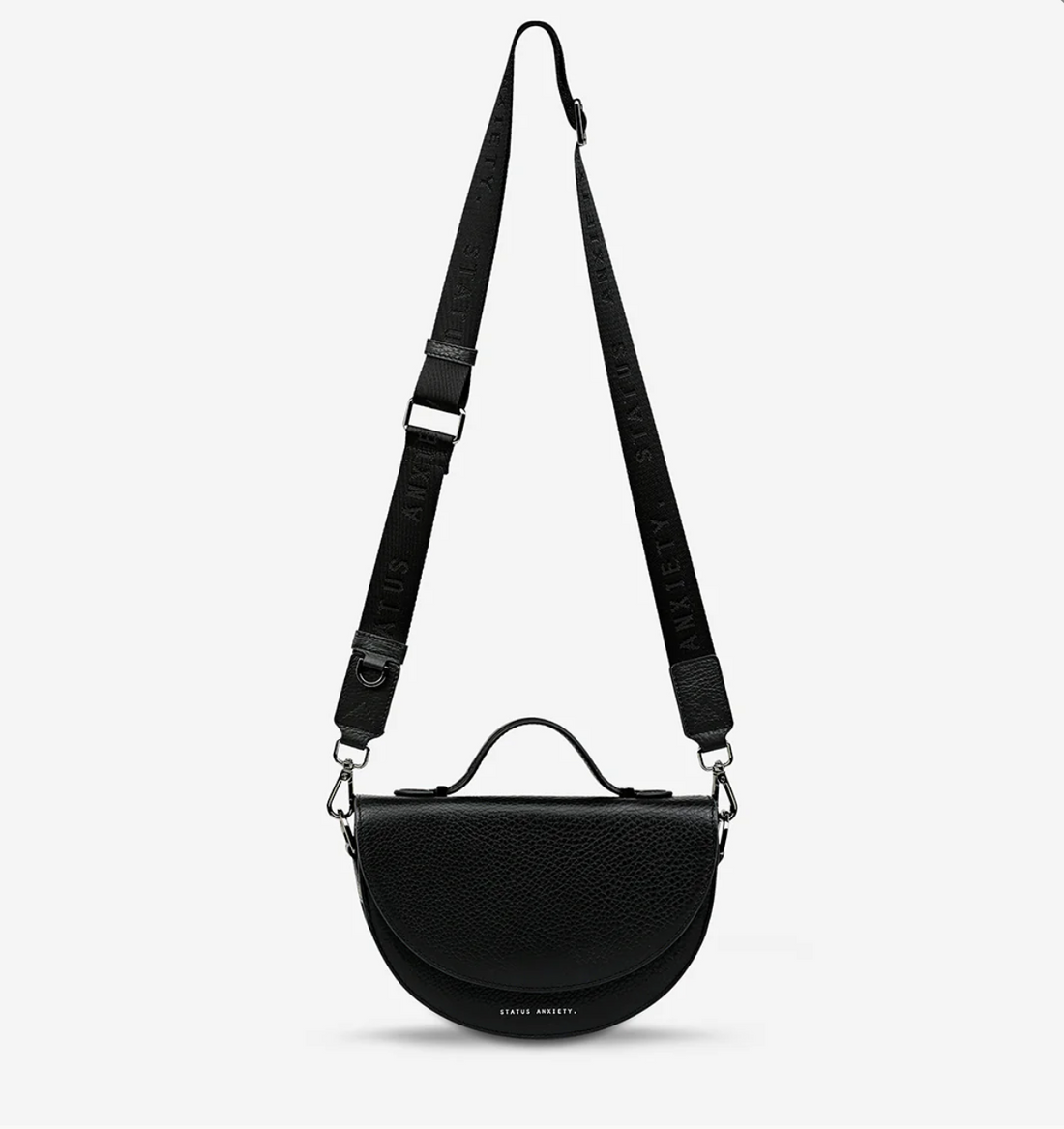 Status Anxiety All Nighter With Webbed Strap - Black