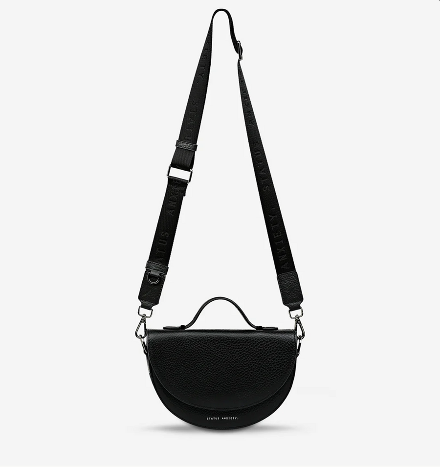 Status Anxiety All Nighter With Webbed Strap - Black