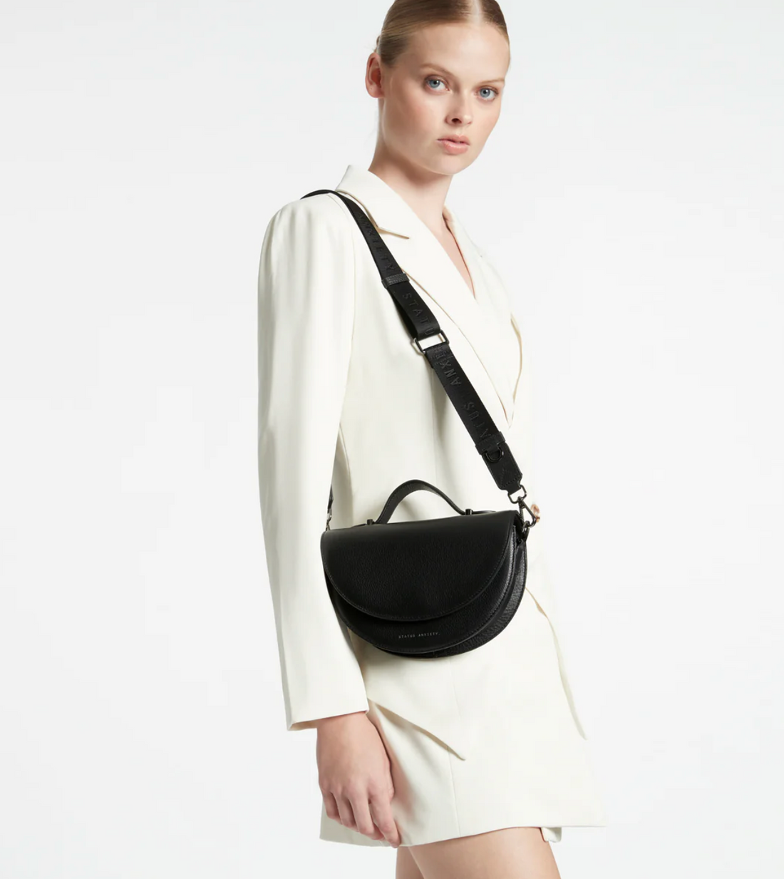 Status Anxiety All Nighter With Webbed Strap - Black