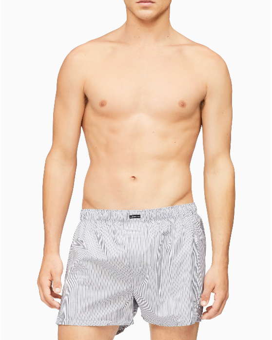 Calvin Klein Cotton Classics 3 Pack Woven Boxers - Multi