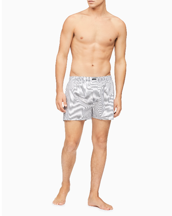 Calvin Klein Cotton Classics 3 Pack Woven Boxers - Multi