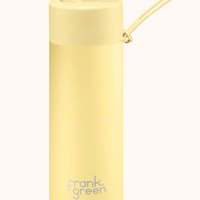 Frank Green Franksters Ceramic Reusable Bottle 20oz/595ml - Buttermilk Splash