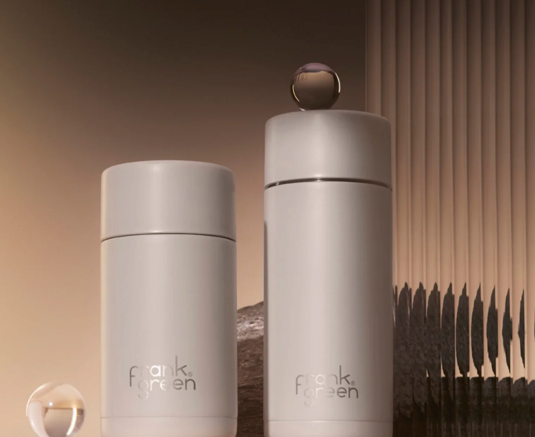 Frank Green Ceramic Reusable Cup 12oz/355ml - Moon Dust