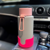 Frank Green Car Cup Holder Expander - Neon Orange