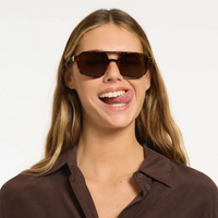 Status Anxiety Subliminal Sunglasses - Brown Tort