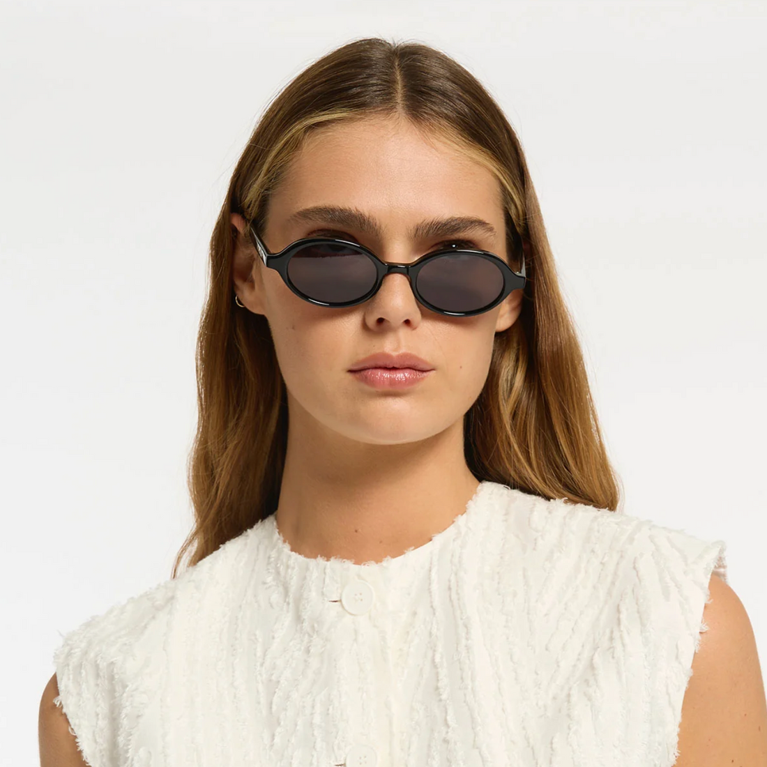 Status Anxiety Wonder Sunglasses - Black/Gold