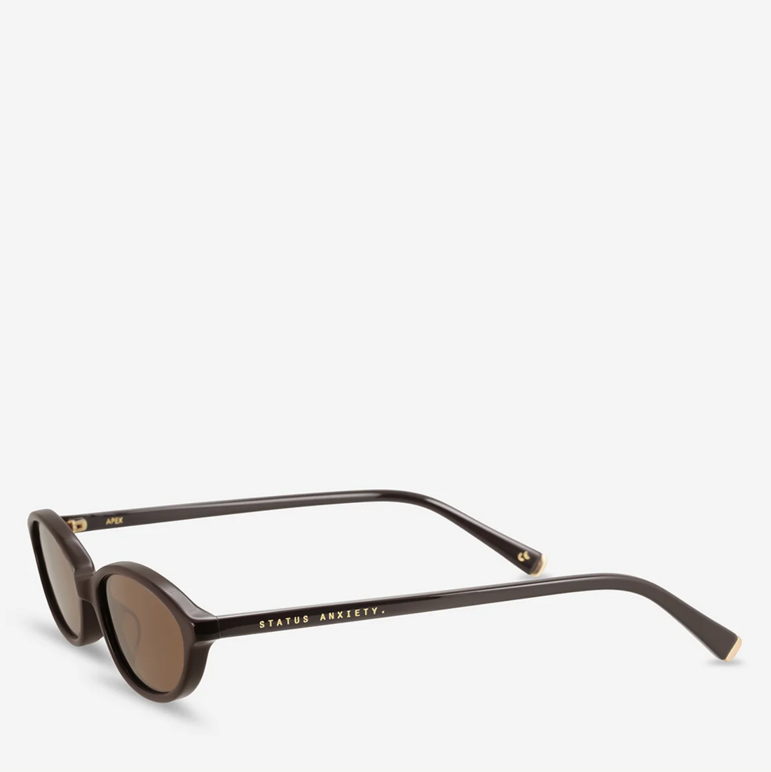 Status Anxiety Apex Sunglasses - Espresso/Gold