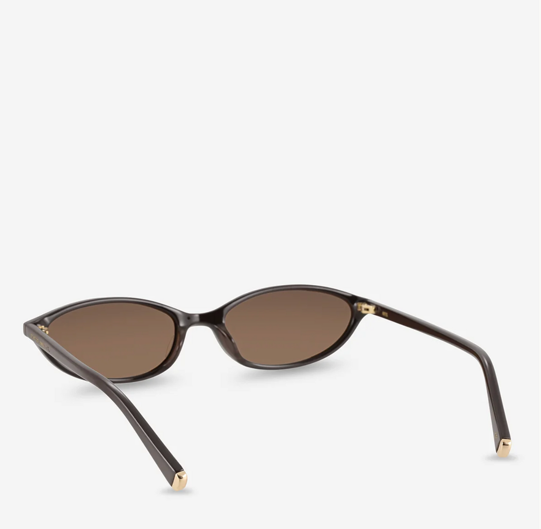 Status Anxiety Apex Sunglasses - Espresso/Gold