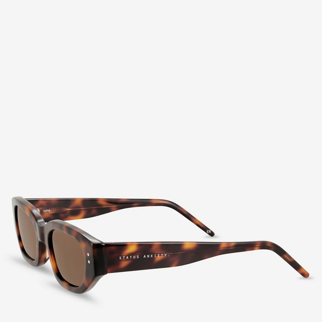 Status Anxiety Luna Sunglasses - Brown Tort