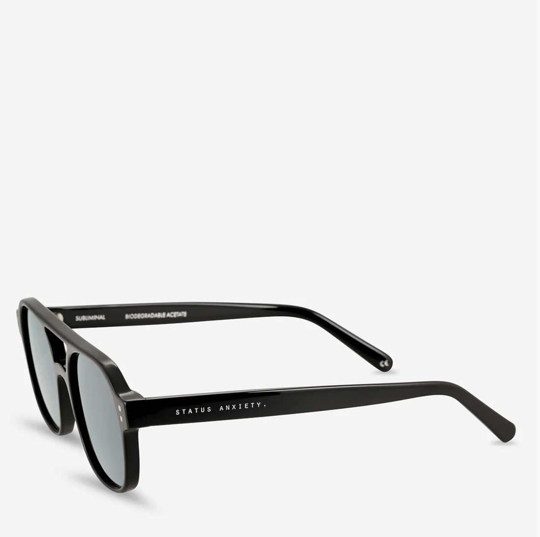 Status Anxiety Subliminal Sunglasses - Black