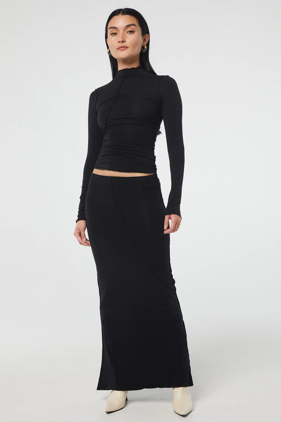 The Line By K Vana Skirt - Black