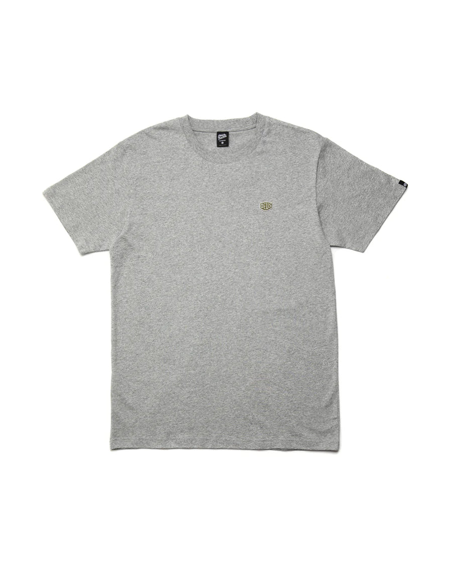 Deus Ex Machina Shield Standard Tee - Grey Marle