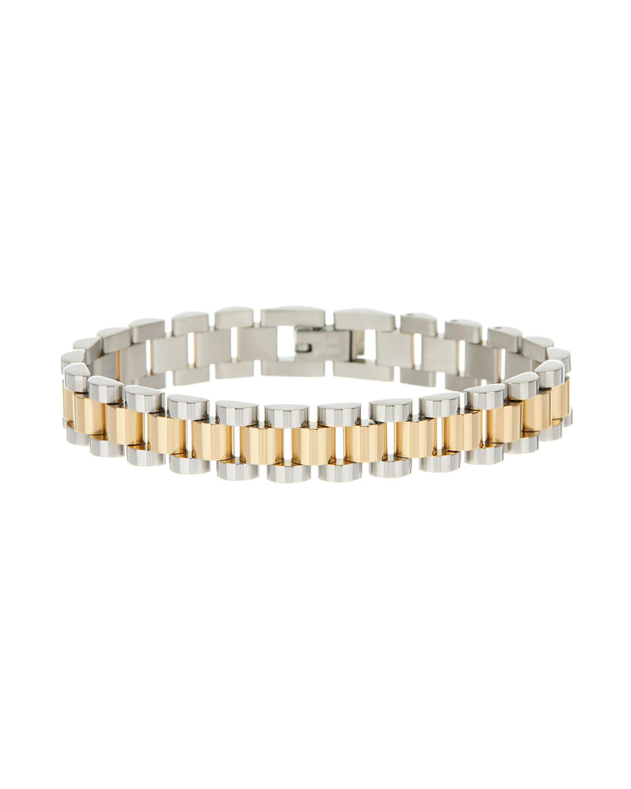 Luv AJ Timepiece Bracelet - Two Toned