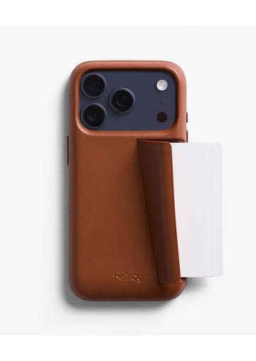 Bellroy iPhone 3 Card Case - Rust