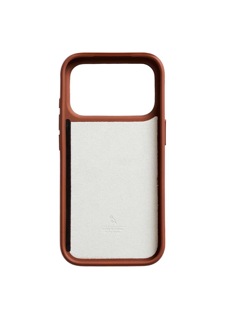 Bellroy iPhone 3 Card Case - Rust