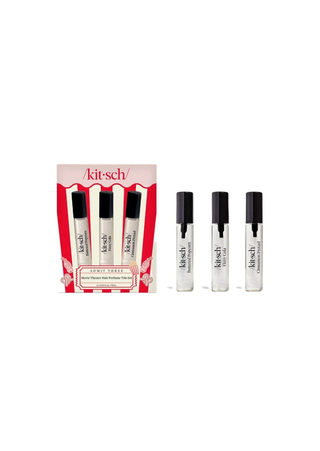Kitsch Hair Perfume Movie Theatre Trio Set