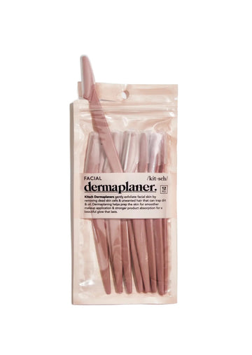 Kitsch Eco-Friendly Dermaplaner 12 Pack- Terracotta