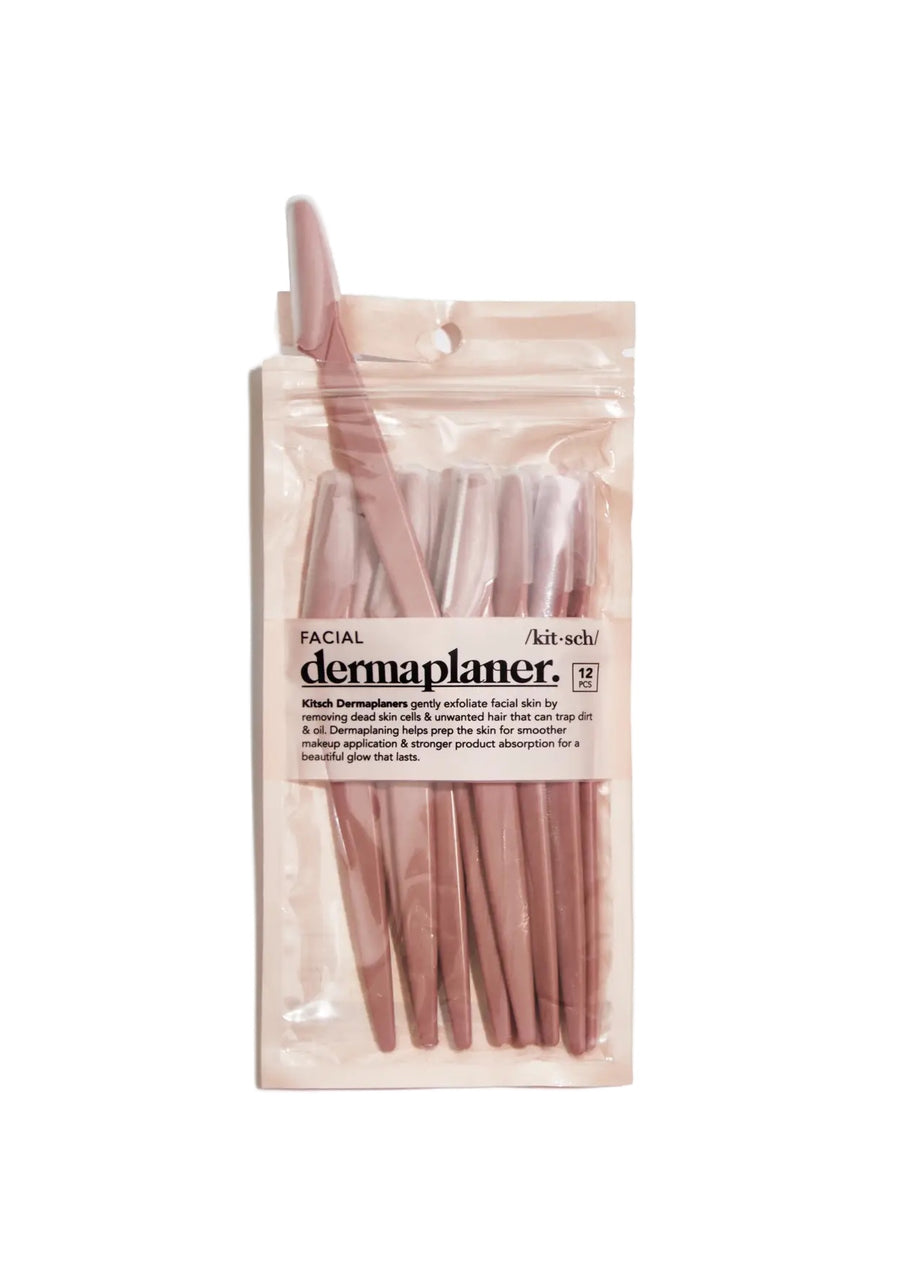 Kitsch Eco-Friendly Dermaplaner 12 Pack- Terracotta