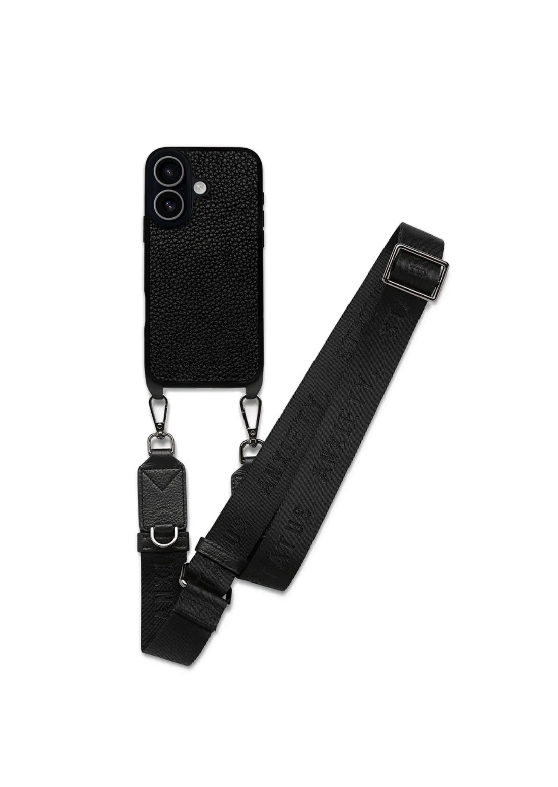 Status Anxiety Enough To Leave Phone Case - Black