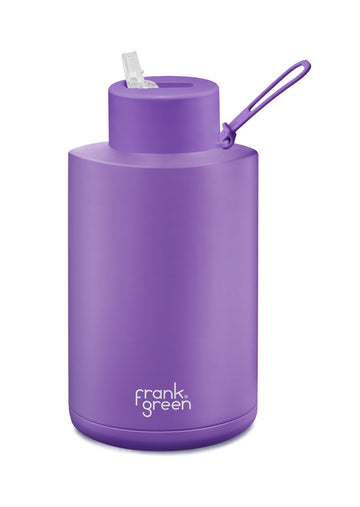Frank Green Ceramic Reusable Bottle 68oz/2000ml - Cosmic Purple