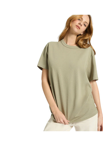 Status Anxiety Feels Right Women's Tee - Washed Sage