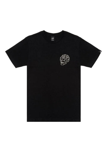 Deus Ex Machina Venice Skull Tee - Black