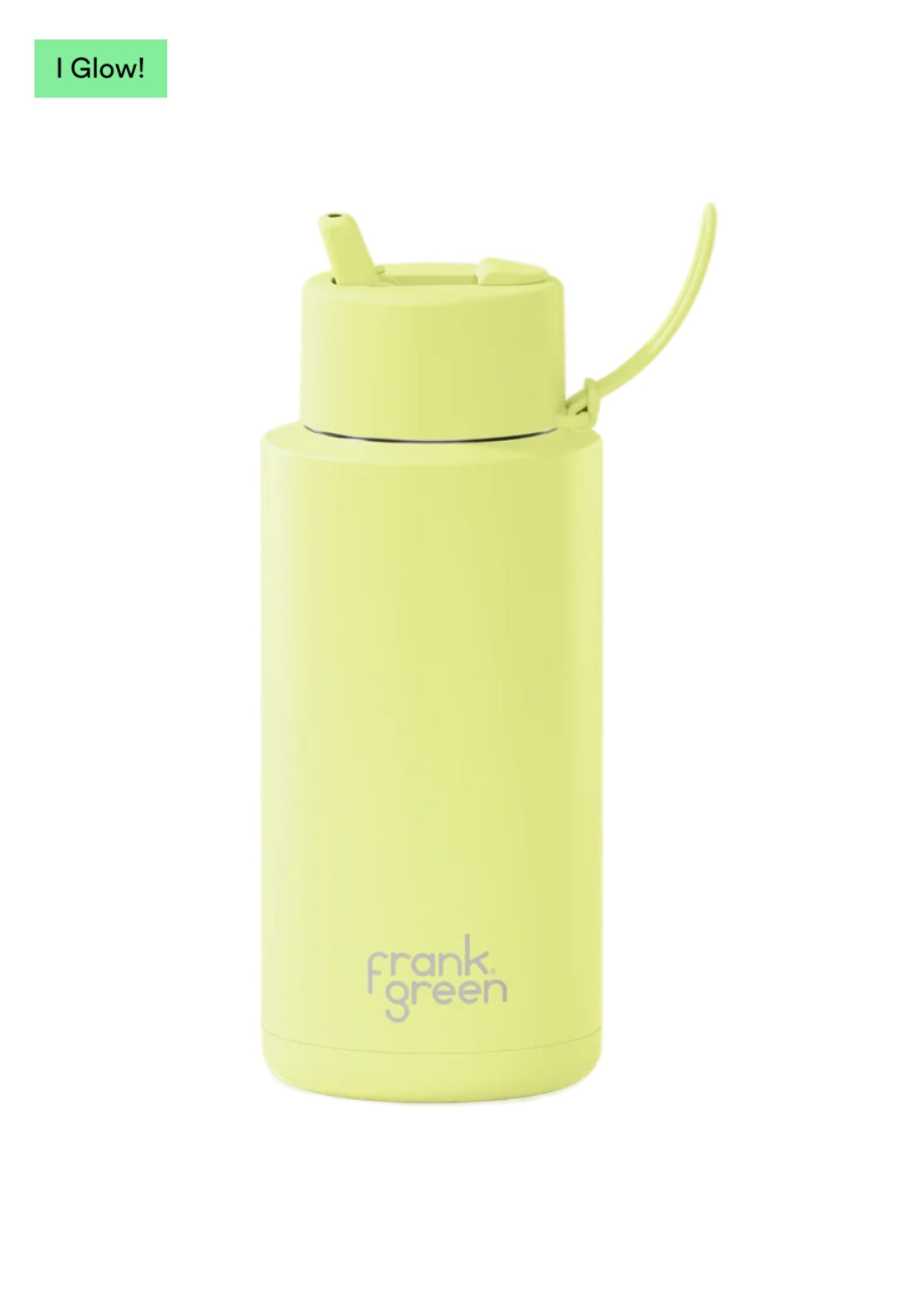 Frank Green Glow Ceramic Reusable Bottle 34oz/1000ml - Star Glow