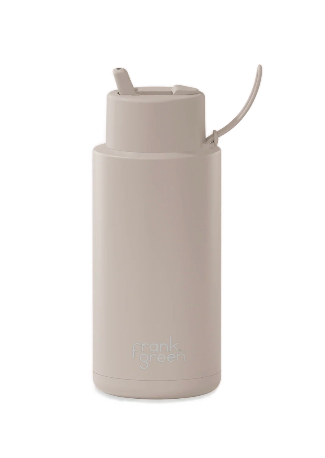 Frank Green Ceramic Reusable Bottle 34oz/1000ml - Moon Dust