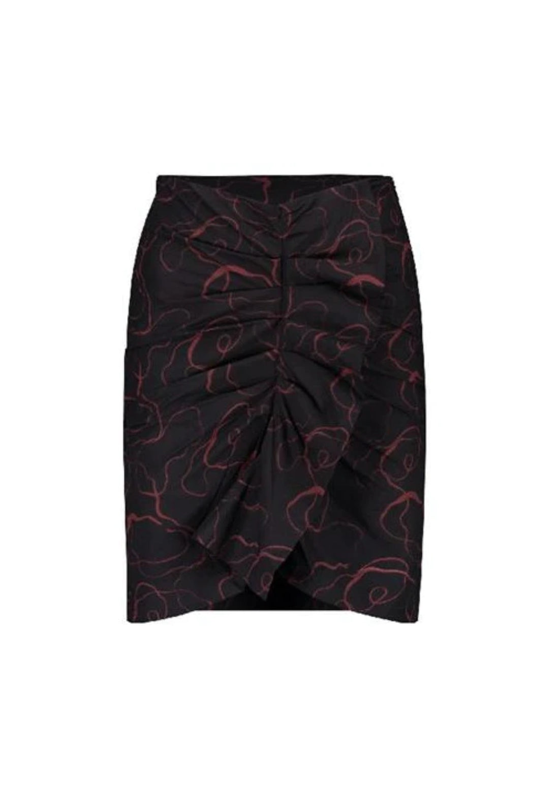 Rough Studios Rumi Skirt - Navy/Red