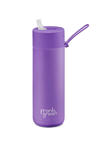 Frank Green Ceramic Reusable Bottle 20oz/595ml - Cosmic Purple