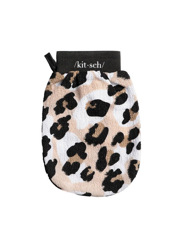 Kitsch Eco-Friendly Exfoliating Glove - Leopard