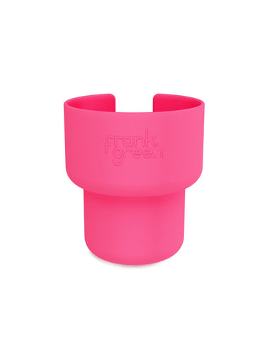 Frank Green Car Cup Holder Expander - Neon Pink